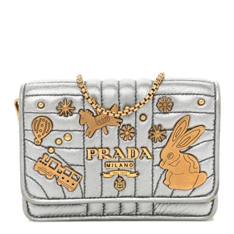 prada mini bag cromo|Women's Mini Bags .